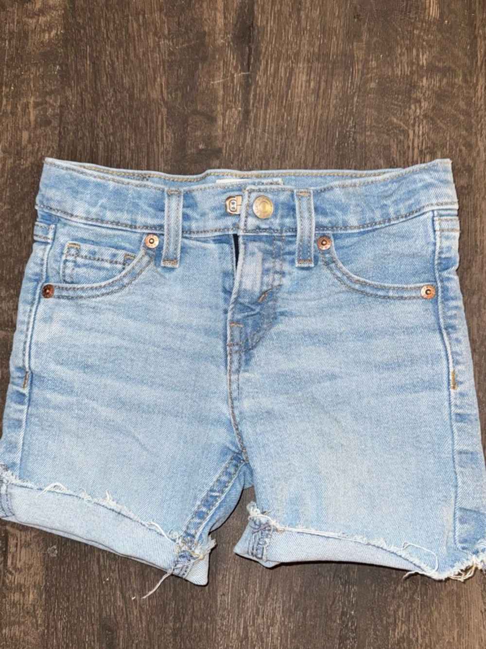 Signature by Levi Strauss Light Blue Denim Kids Shorts